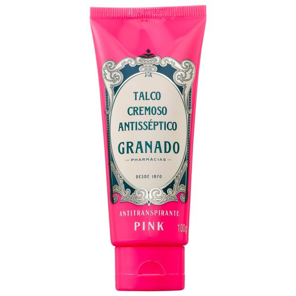 Granado Pink Talco Cremoso Antisséptico - Creme Anti-transpirante 100g
