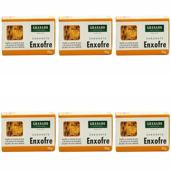 Granado Sabonete Enxofre 90g (Kit C/06)