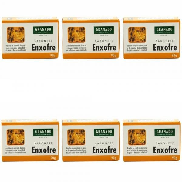 Granado Sabonete Enxofre 90g (Kit C/06)