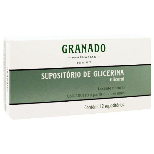 Granado Supositório Glicerina Adulto C/12