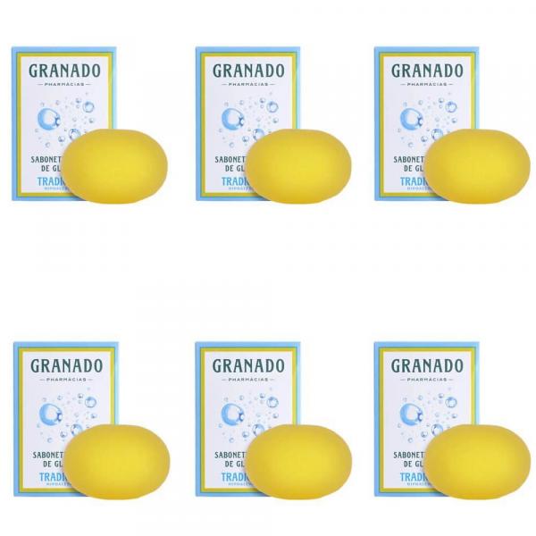 Granado Tradicional Neutro Glicerina Sabonete 90g (Kit C/06)