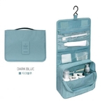 Grande capacidade de Banho Cosmetic Bag com gancho de suspensão para Armazenamento de viagem