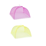2 Grande Pop-Up malha Tela Protect Tent cobrir os alimentos Dome Net Umbrella Picnic