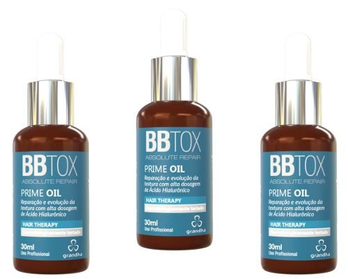 Grandha Botox Prime Oil Absolute Repair 30ml 3 Unidades - Grandha Profissional