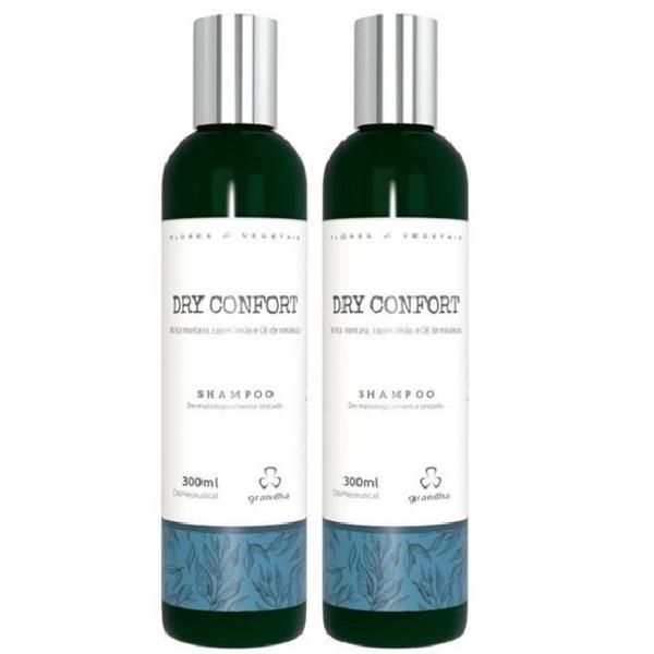 Grandha Dry Confort Shampoo Raízes Oleosas com 2 Unidades