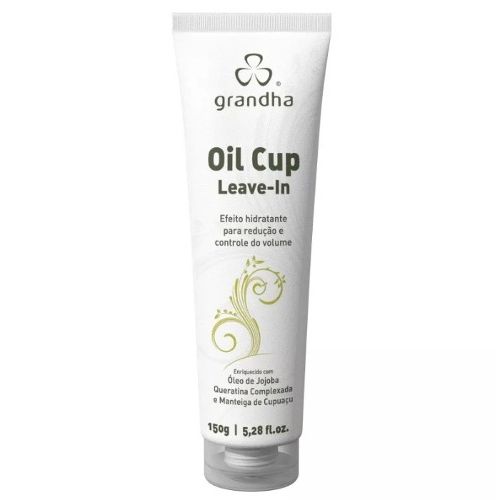 Grandha Oil Cup Leave-in Hidratante para Cabelos Cacheados