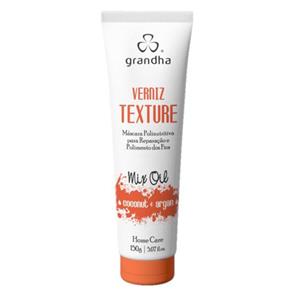 Grandha Verniz Texture Mix Oil Coconut & Argan - 150g