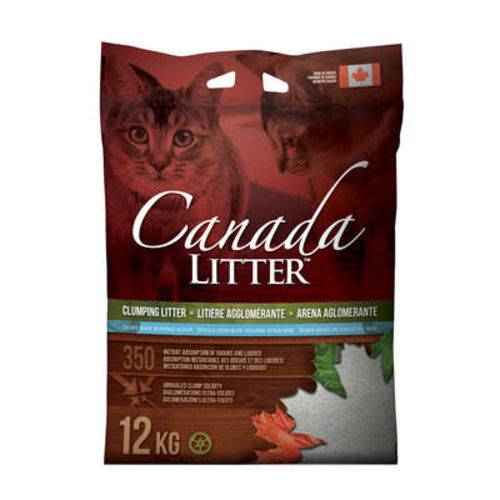 Granulado Higiênico Canada Litter de Bentonita para Gatos - 12kg