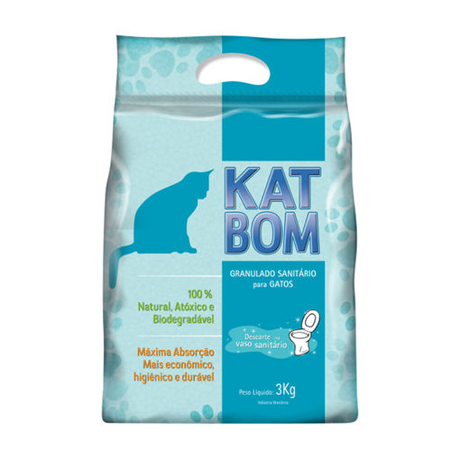 Granulado Sanitário Katbom 3kg