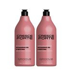 Groove Professional Cresce Forte Shampoo de Crescimento + Condicionador de Crescimento (2x1L)
