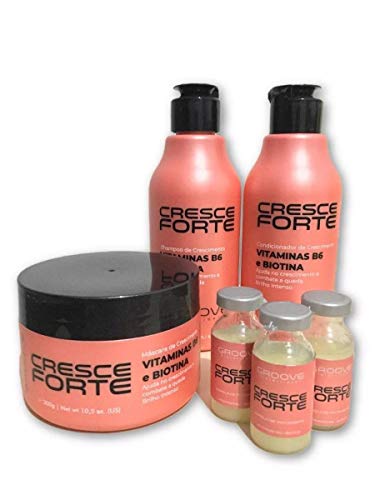 Groove Professional Kit Completo Cresce Forte 7 Produtos