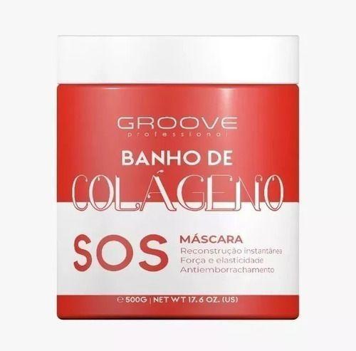 Groove Professional Sos Máscara Banho de Colágeno 500g