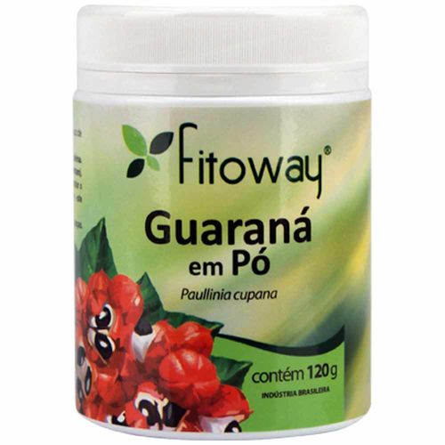 Guaraná em Pó - 120g - Fitoway