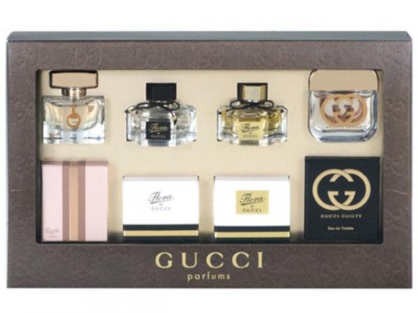 Gucci Coffret Perfume Feminino Miniaturas - 4 Unidades de 5ml