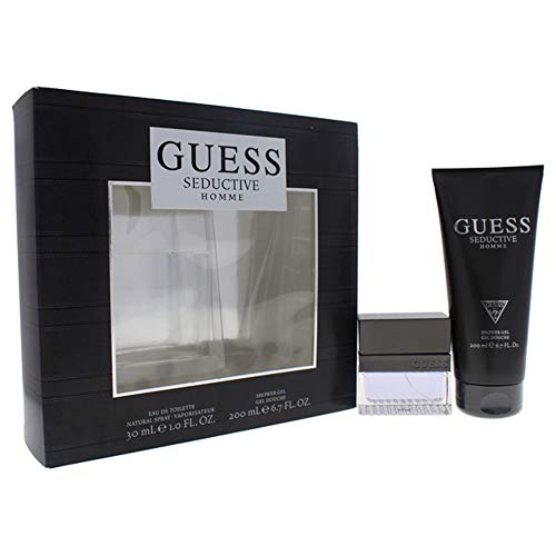 Guess Seductive By Guess For Men - 2 Pc Gift Set 1oz EDT Spray, 6.7oz Shower Gel