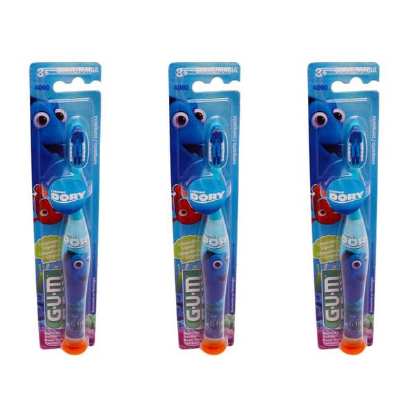Gum Escova Dental Infantil (kit C/03)