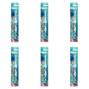 Gum Escova Dental Infantil - Kit com 06