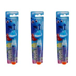 Gum Escova Dental Infantil - Kit com 03