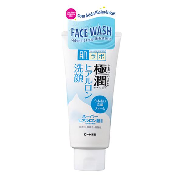 Hada Labo Gokujyun Face Wash Sabonete Facial Hidratante 100g