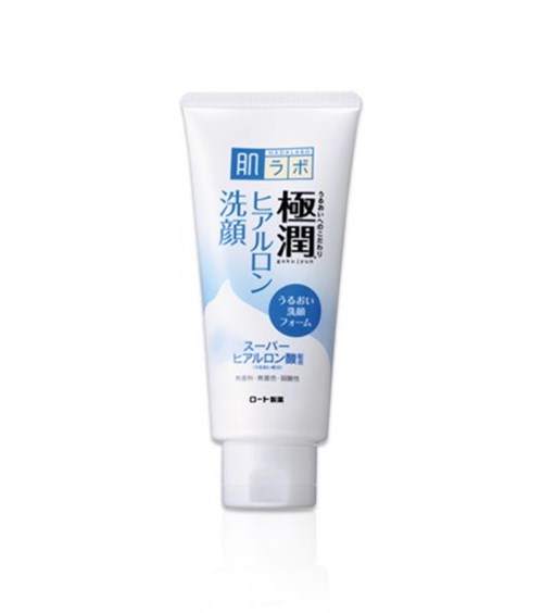 Hadalabo Gokujyun Hyaluronic Acid Foam Face Wash - 100g