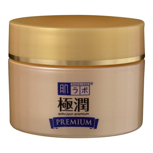 Hadalabo Gokujyun Premium Creme Umectante de Ácido Hialurônico Super Hidratante-50G