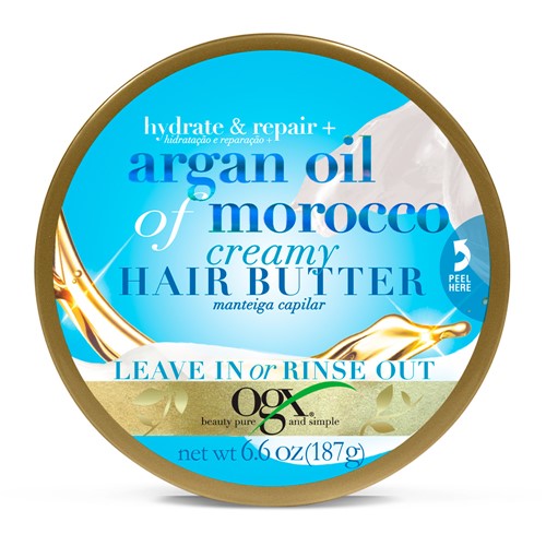 Hair Butter Argan Oil Of Morocco Ogx Leave In 187g