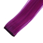 Hair Fashion 1pc multicolour gradiente de neon multicolor peda?o de cabelo peruca