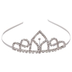 Hair Hoop Headband for Women Crystal Crown Tiara Hairband Princess Headdress