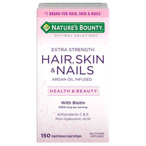 Hair, Skin & Nails - Nature's Bounty - 150 Softgels