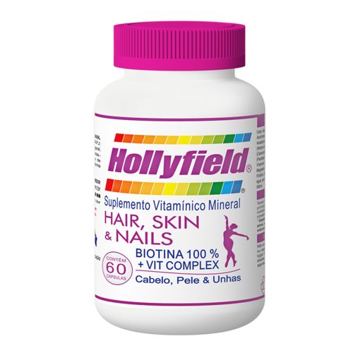 Hair, Skin And Nails Hollyfield 60 Cápsulas
