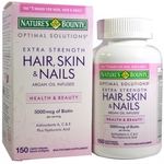 Hair Skin And Nails Nature's Bounty 150 Capsulas Importado