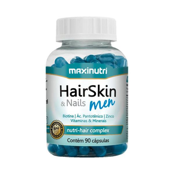 Hair Skin Men - 90 Cápsulas - Maxinutri