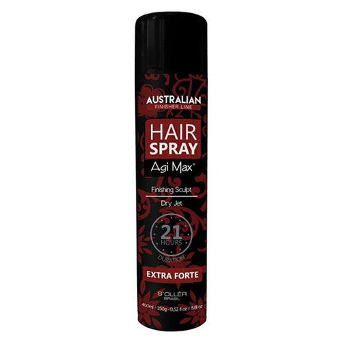 Hair Spray Agi Max - Extra Forte 400 Ml - 21 Hours