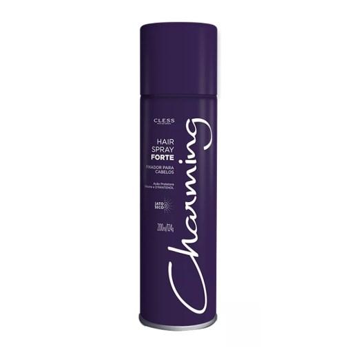 Hair Spray Charming Fixação Forte 200ml - Cless - Cless Charming