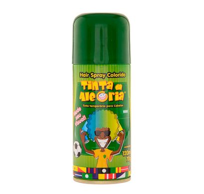 Hair Spray Colorido Verde 120 Ml - Tinta da Alegria