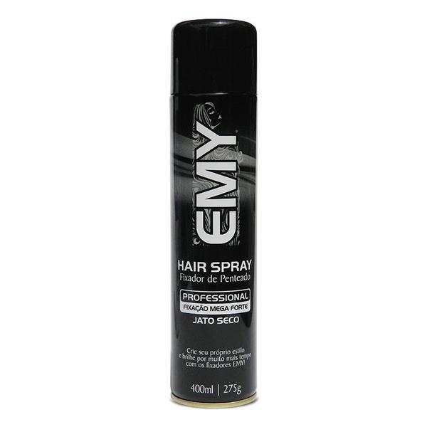 Hair Spray Emy Fixador de Penteado Mega Forte 400ml