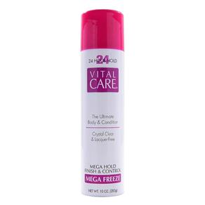 Hair Spray Fixador Mega Hold Finish & Control 24 Hour Hold - Vital Care