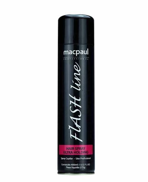 Hair Spray Flash Line 400ml Macpaul