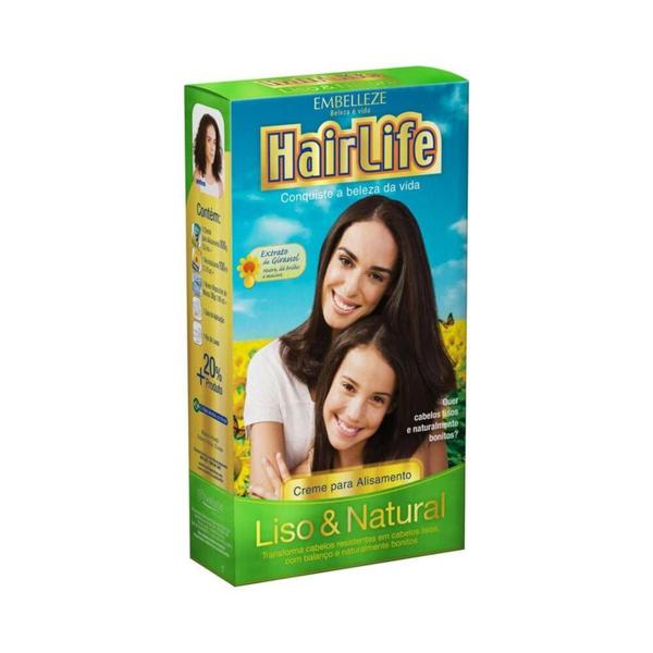 Hairlife Liso e Natural Creme Alisante