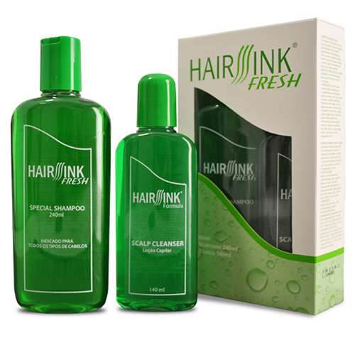 Hairsink Fresh Kit 1 Shampoo 240Ml + 1 Tônico Capilar 140Ml
