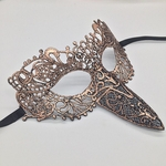 Halloween novo hot stamping prata máscara do laço Pino Cao máscara nariz longo masquerade adereços atacado mulheres