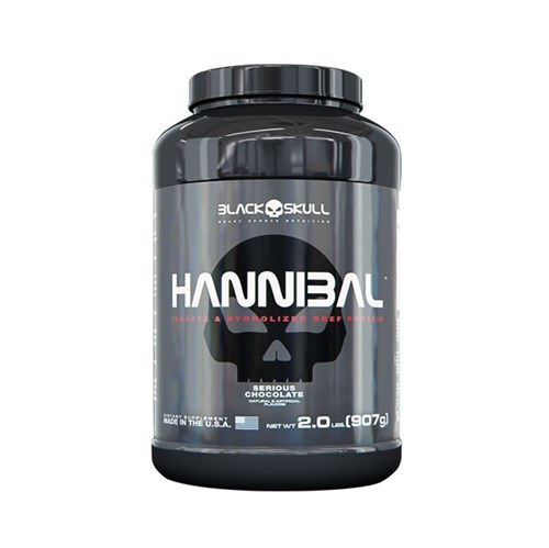 Hannibal 907g (2lbs) - Black Skull - 7898939077390