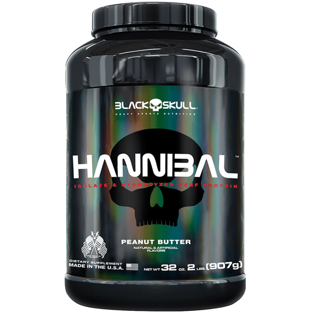 Hannibal Peanut Butter 907G Black Skull