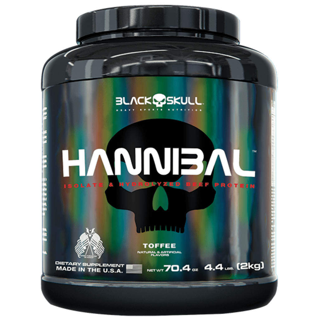 Hannibal Peanut Butter 2Kg Black Skull