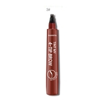 HANNIYA 5045 Waterproof Eyebrow Pencil Fine Sketch Fork-like Tip Eyebrow Paint