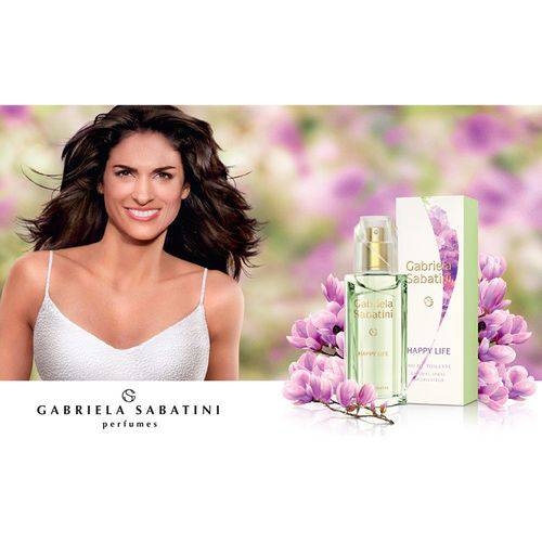 Happy Life Gabriela Sabatini Eau de Toilette - Perfume Feminino 30ml