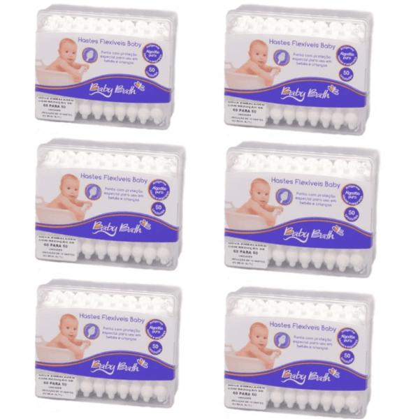 Hastes Flexíveis Baby Bath 50und Kit com 6 Caixas
