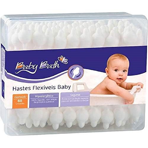 Hastes Flexíveis com 50 Unidades - Baby Bath