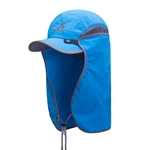 Hat Sombra Sun Cap Prote??o UV remov¨ªvel Neck Cover for Caminhadas Pesca