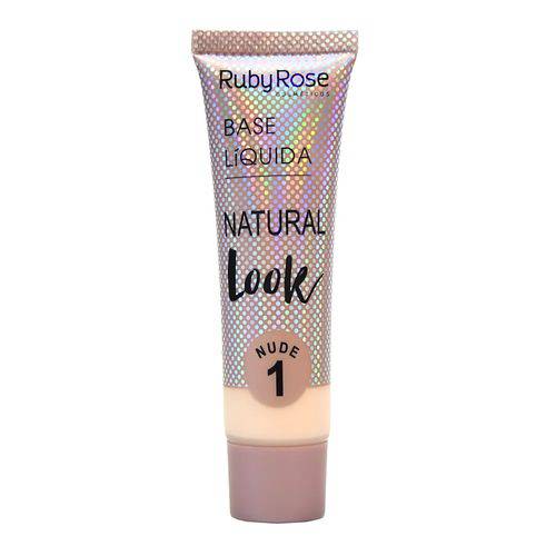 Hb-8051-1 Base Natural Look Cor Nude 1 Ruby Rose